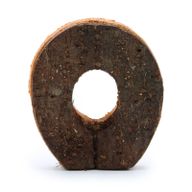 Písmeno - Rustikální Kůra - O  - 7cm
