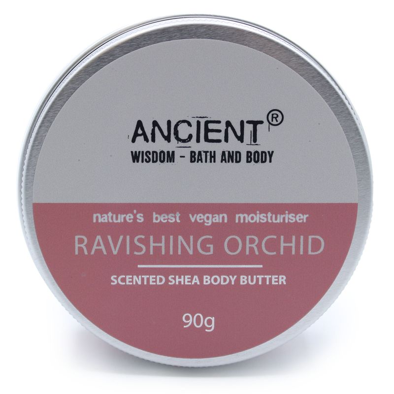 Vonné Bambucké Tělové Máslo 90g - Okouzlující Orchidej