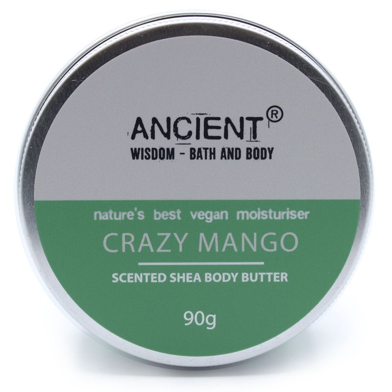 Vonné Bambucké Tělové Máslo 90g - Šílené Mango