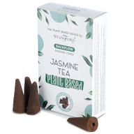Rostlinné Vonné Kužely “Tekoucí Dým“ - Jasmínový Čaj
