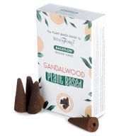 Rostlinné Vonné Kužely “Tekoucí Dým“ - Sandalwood
