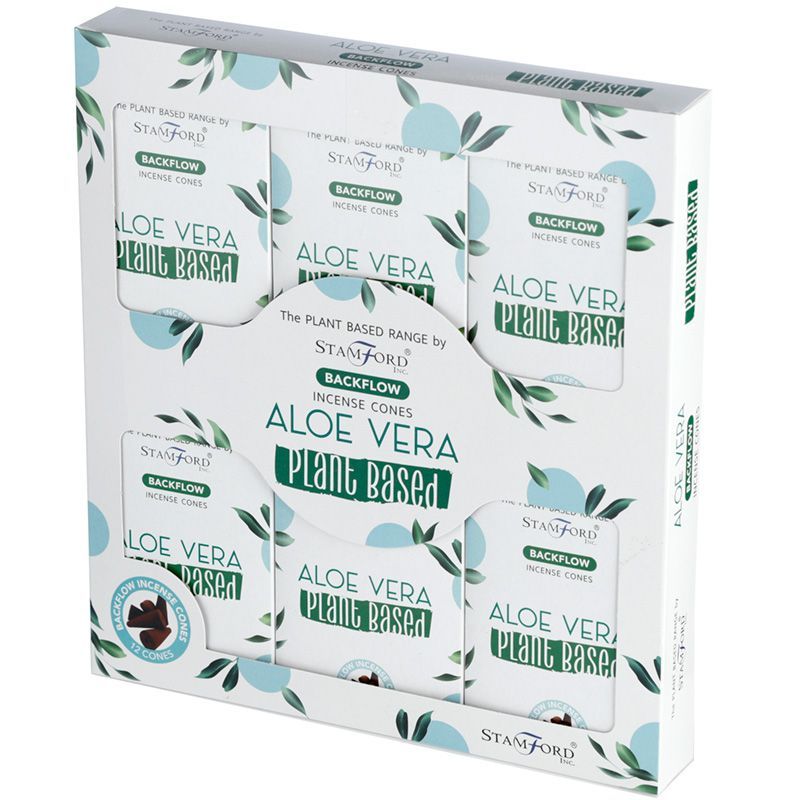 Rostlinné Vonné Kužely “Tekoucí Dým“ - Aloe Vera