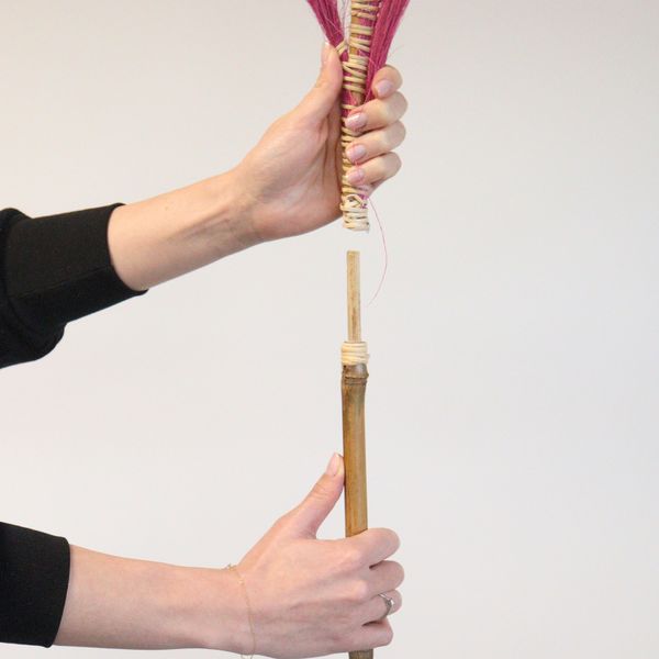 Přírodní Tráva Rayung - Korálová - 1.6m