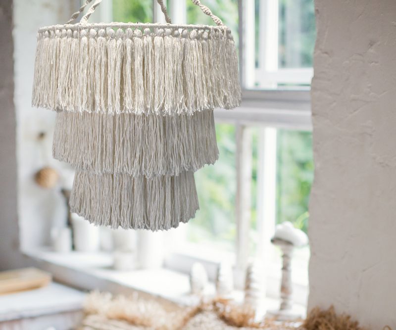 Macramé Stínidlo - Natural