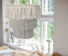 Macramé Stínidlo - Natural