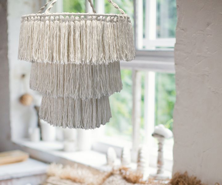 Macramé Stínidlo - Natural