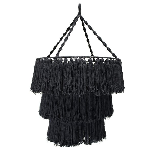 Macramé Stínidlo - Černé