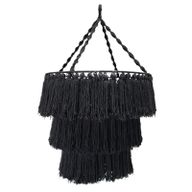 Macramé Stínidlo - Černé