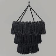 Macramé Stínidlo - Černé