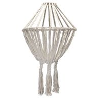 Velké Macramé Stínidlo - Natural