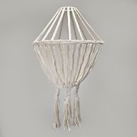 Velké Macramé Stínidlo - Natural