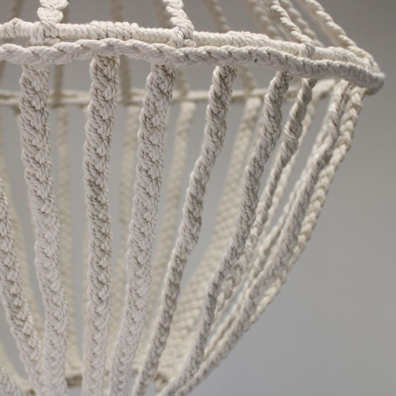 Velké Macramé Stínidlo - Natural