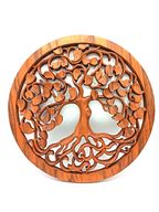 Dekorativní Dřevený Panel - Strom Života - Láska - 40cm