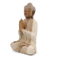 Ručně Vyřezávaná Socha Buddhy - Vítejte - 40cm