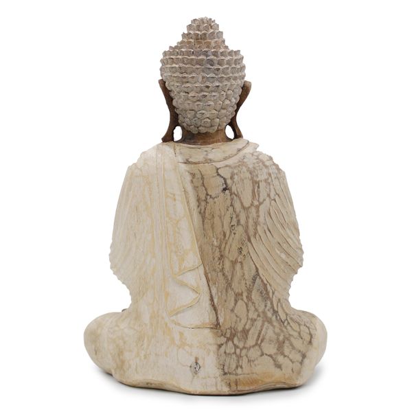 Ručně Vyřezávaná Socha Buddhy - Vítejte - 40cm