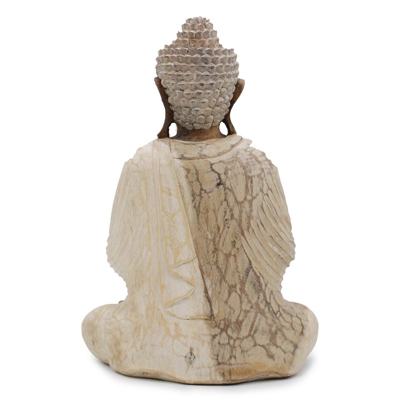 Ručně Vyřezávaná Socha Buddhy - Vítejte - 40cm