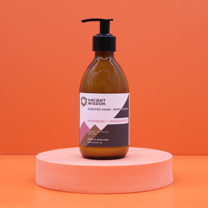 Tělové Mléko - Malina & Granátové Jablko 300ml