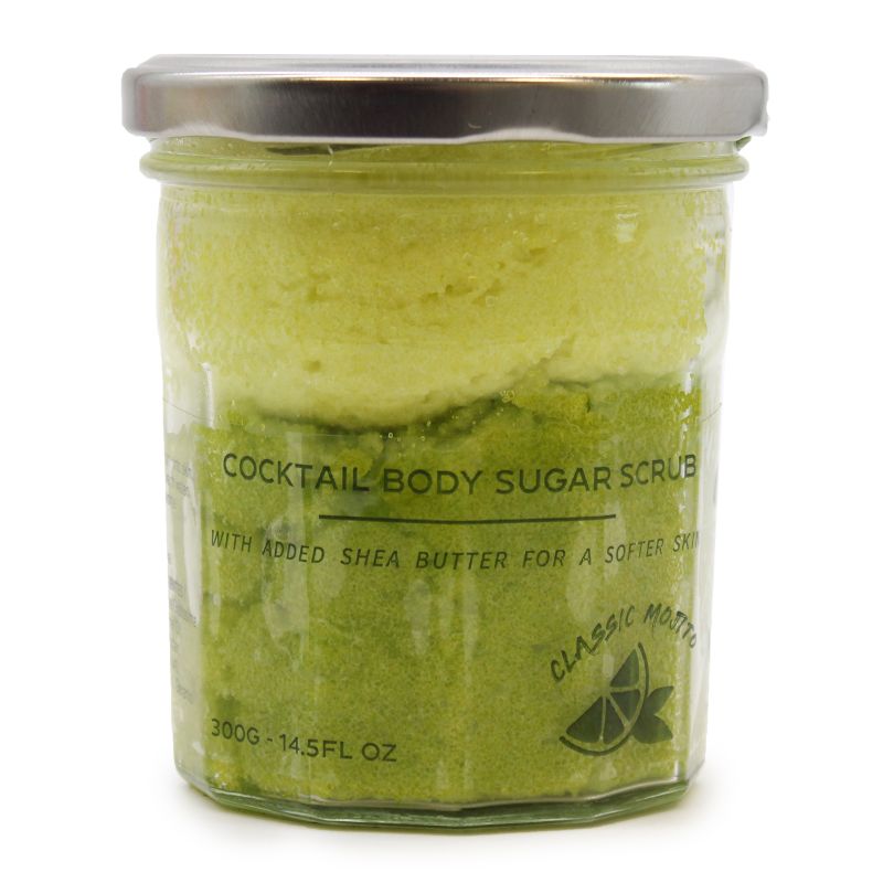 Vonný Cukrový Tělový Peeling - Klasické Mojito 300g