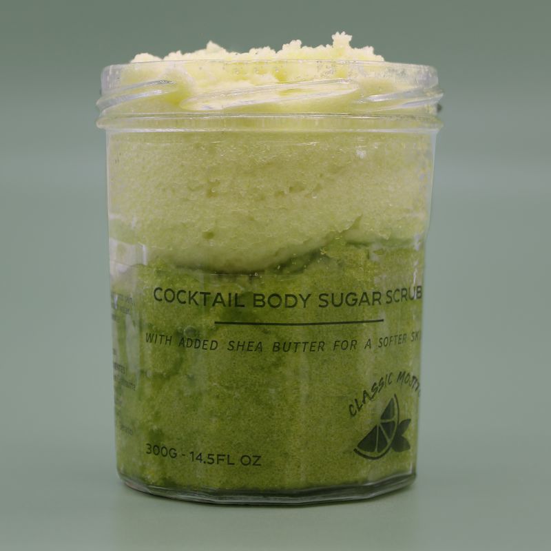 Vonný Cukrový Tělový Peeling - Klasické Mojito 300g
