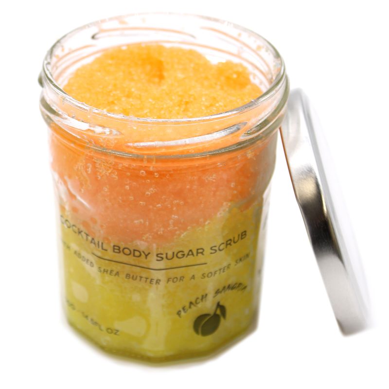 Vonný Cukrový Tělový Peeling - Broskvová Sangria 300g