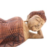 Ručně Vyřezávaná Socha Buddhy - Spící - 50cm