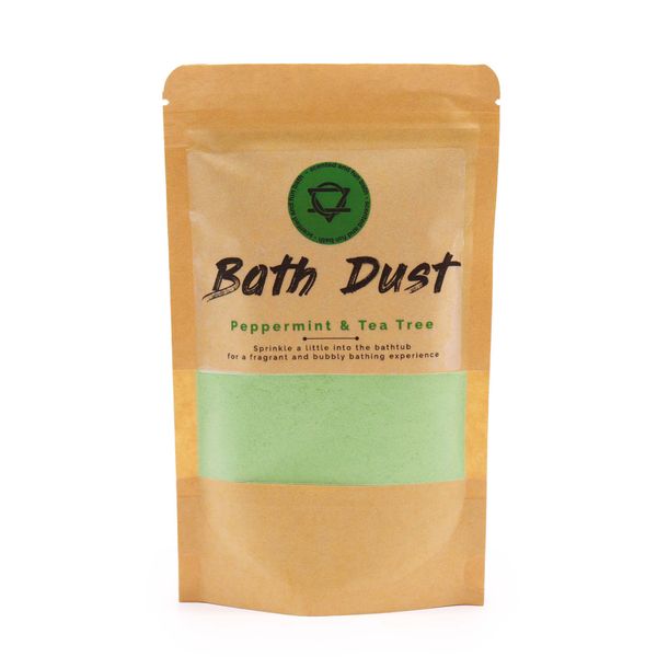 200g Šumivý Prášek do Koupele - Peppermint a Máta