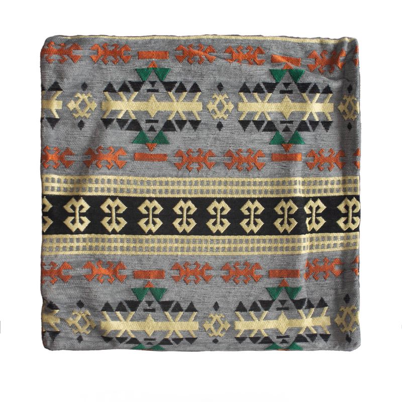 Kilim Povlečení na Polštář - Šedá