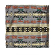 Kilim Povlečení na Polštář - Šedá