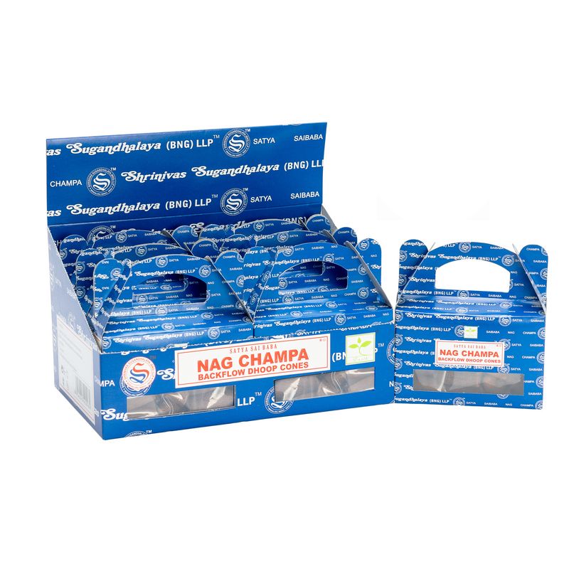 Krabička 24 Backflow Kuželů - Satya Nagchampa
