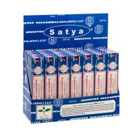 Vonné Tyčinky v Krabičce - Satya Nagchampa 15 Gms - Display Pack