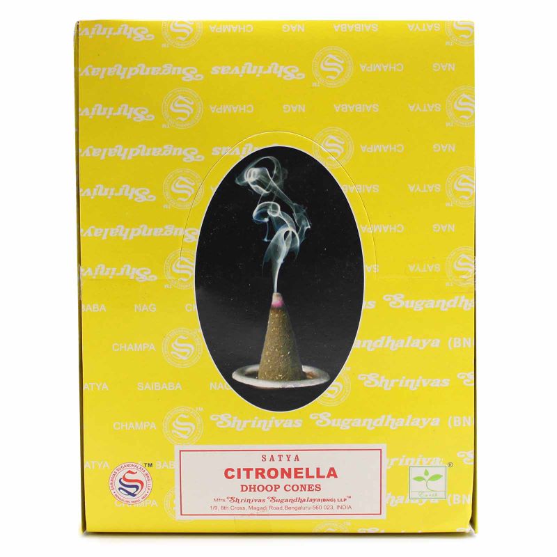 Krabička Vonných Kuželů - Citronella