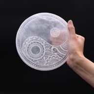 Velký Selenitový Talíř 18cm - Feng Shui