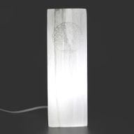 Lampa ze Selenitového Bloku 25cm - Strom Života