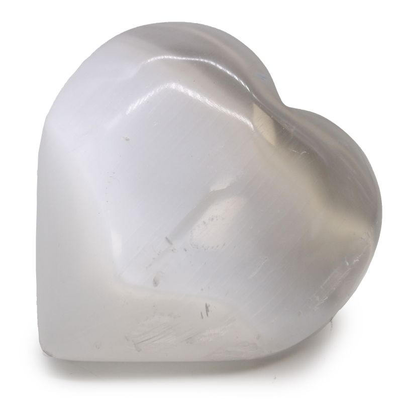 Selenitové Srdce - 10 cm