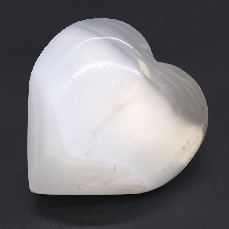 Selenitové Srdce - 10 cm