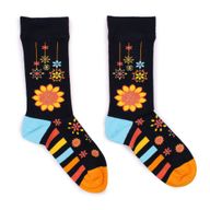 Hop Hare Bambusové Ponožky (36-40) - Květiny Mandala