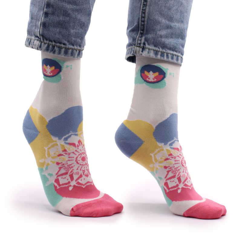 Hop Hare Bambusové Ponožky (36-40) - Meditace