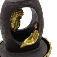 Stolní Fontánka - 30cm - Zlatý Buddha & Vitarka Mudra