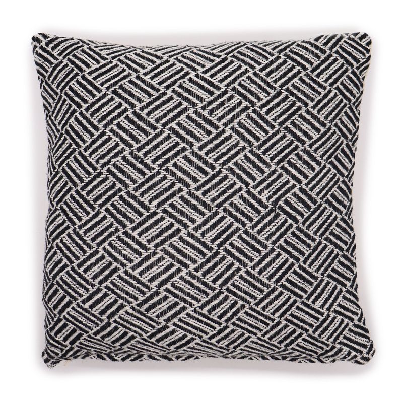 Povlečení na Polštář - Criss-Cross - Černá - 40x40cm