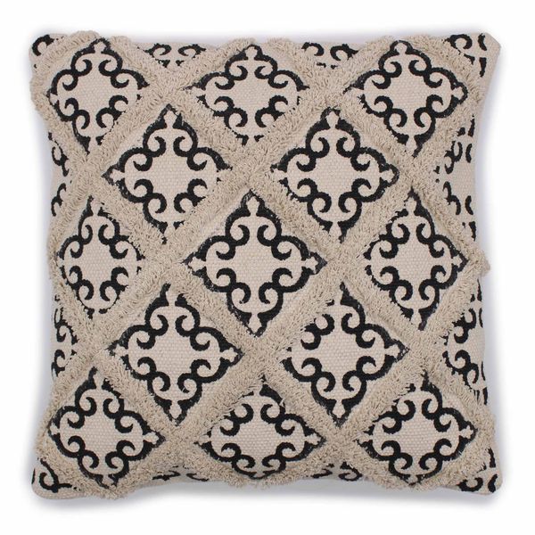 Povlečení na Polštář - Lux Criss-Cross a Potisk - 45x45cm