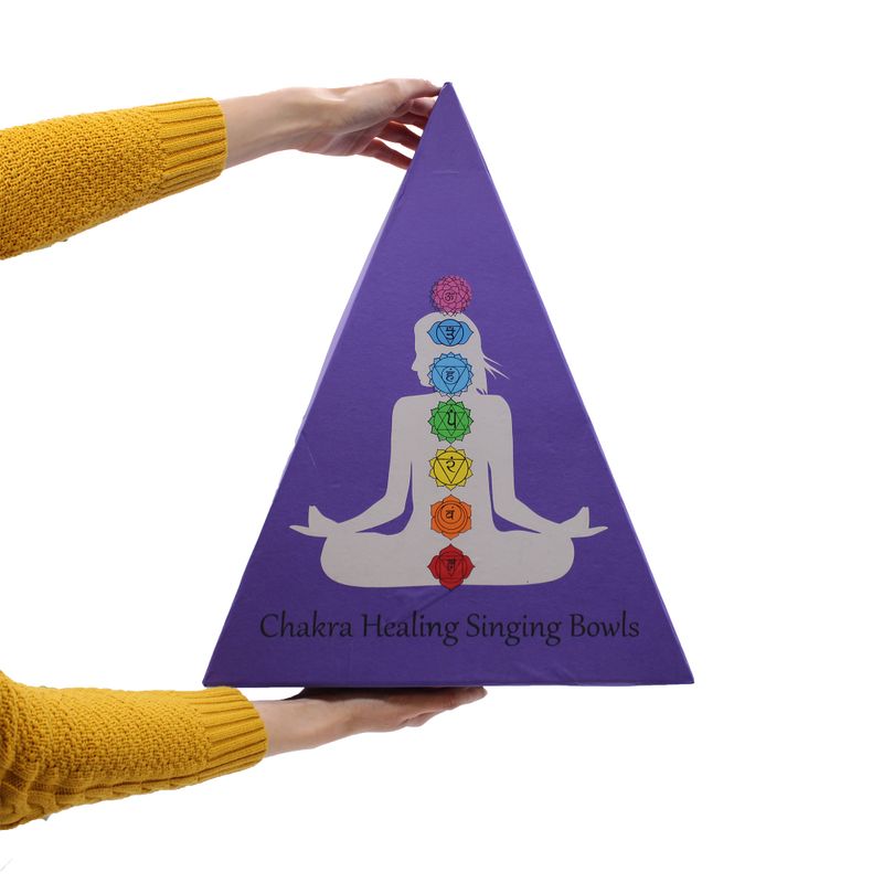 Dárková Sada Zpívajících Misek - Čakrová Pyramida