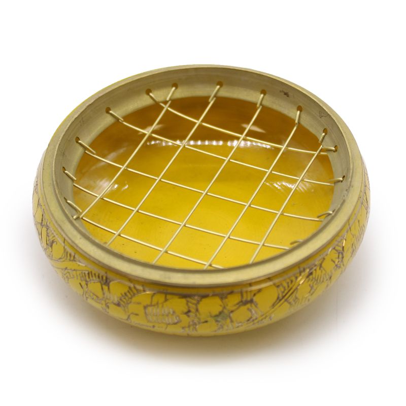Čakrová Miska pro Pryskyřici / Uhlíky - Solar Plexus