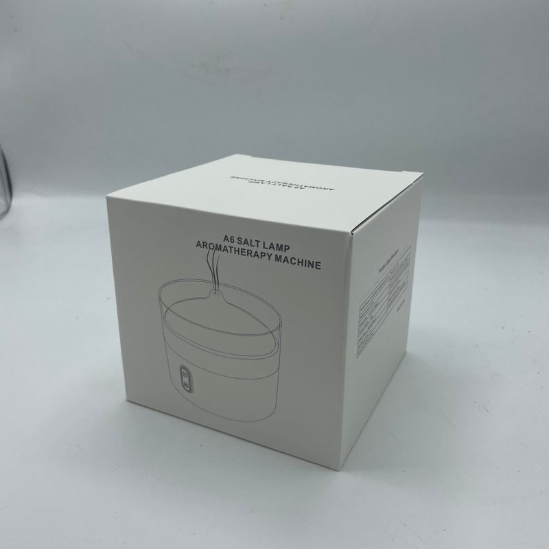 Aroma Difuzér Himalájská Sůl - Noční Světlo - USB-C - Efekt Plamene