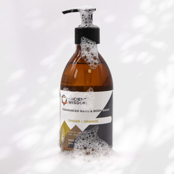 Čistící / Sprchový Gel na Ruce & Tělo 300ml - Mango a Limetka