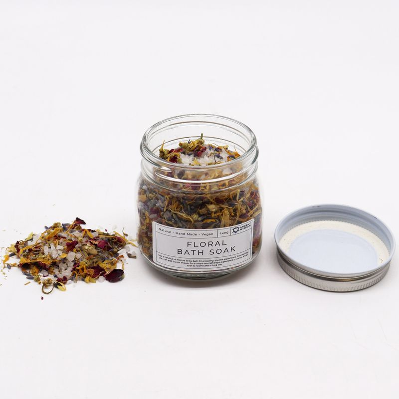 Květinová Směs do Koupele - Přírodní - 140g