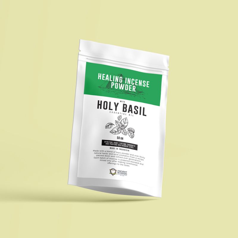 Léčivý Kadidlový Prášek - Svatá Bazalka 50gm