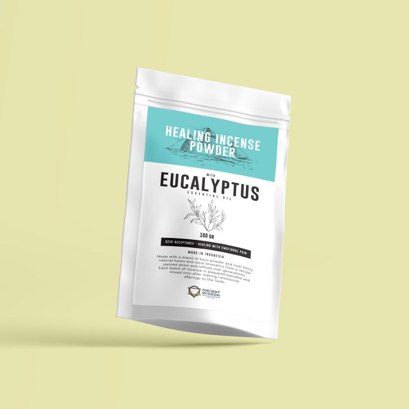 Léčivý Kadidlový Prášek - Eukalyptus 100gm