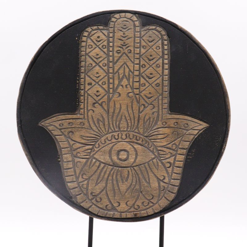 Buddha Feng Shui Set - Hamsa - Šedá