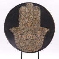 Buddha Feng Shui Set - Hamsa - Šedá
