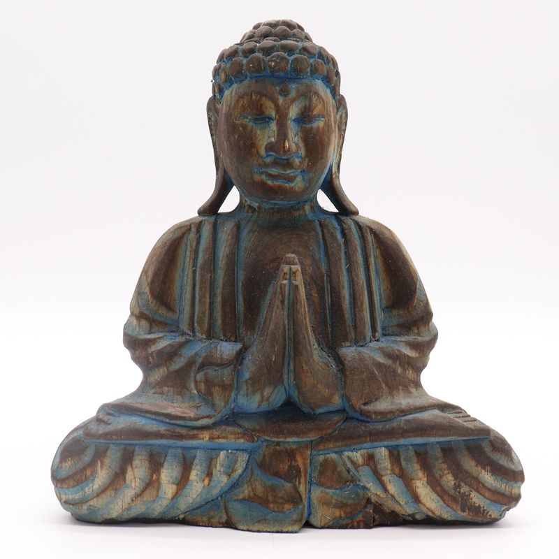 Buddha Feng Shui Set - Květ Mandala - Modrá